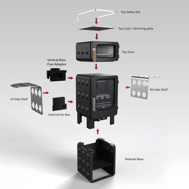 Ekol Apple Core Multi Fuel Stove | Flamecraft