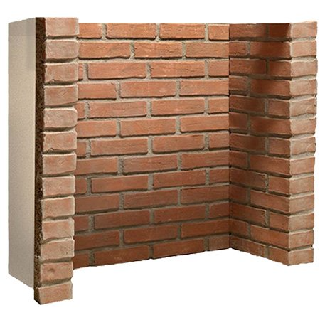Rustic Brick Chamber with Front Returns