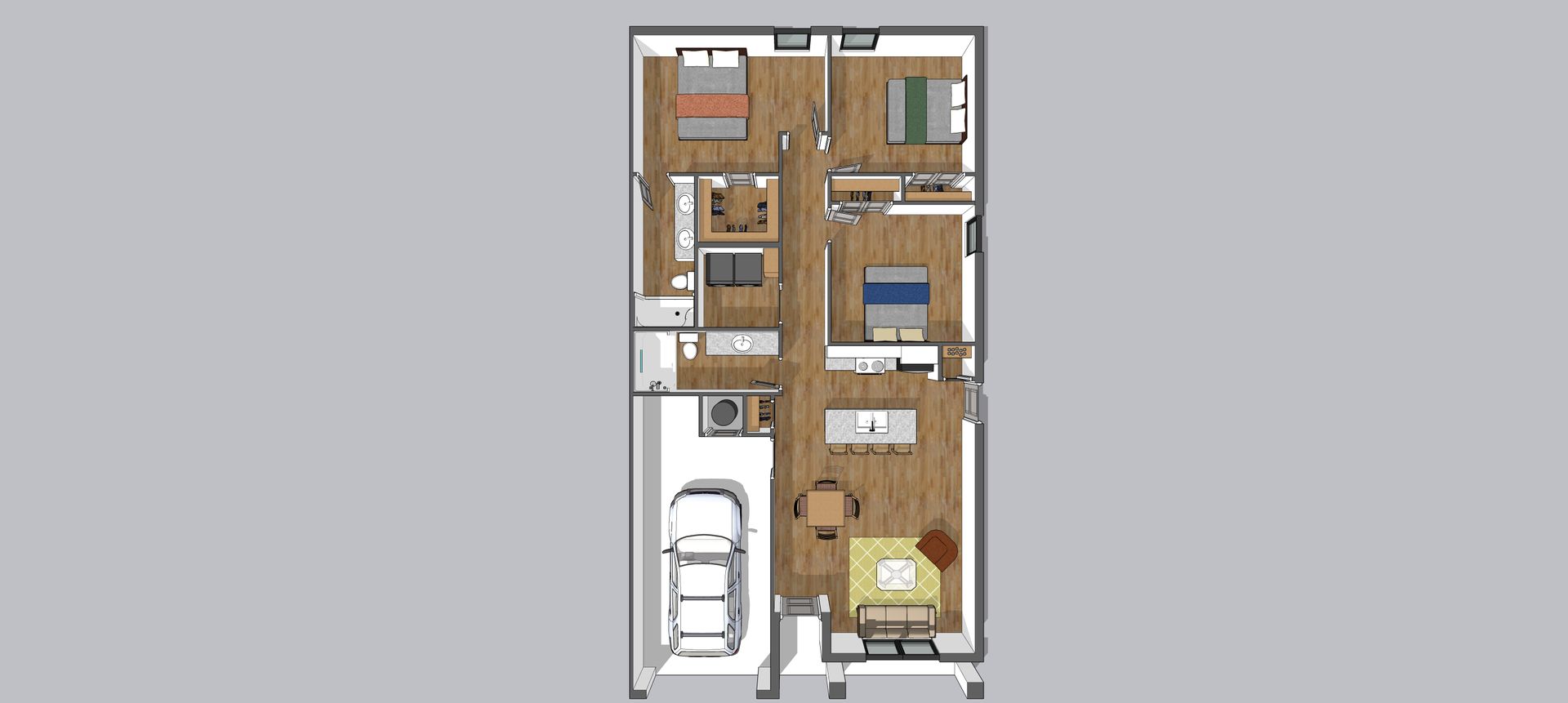 The Chalet - Floor Plan