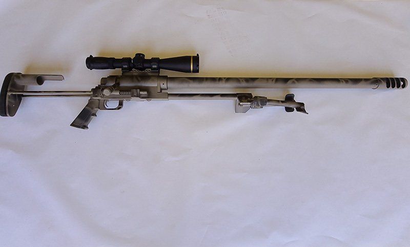 50 Caliber sniper weapon.