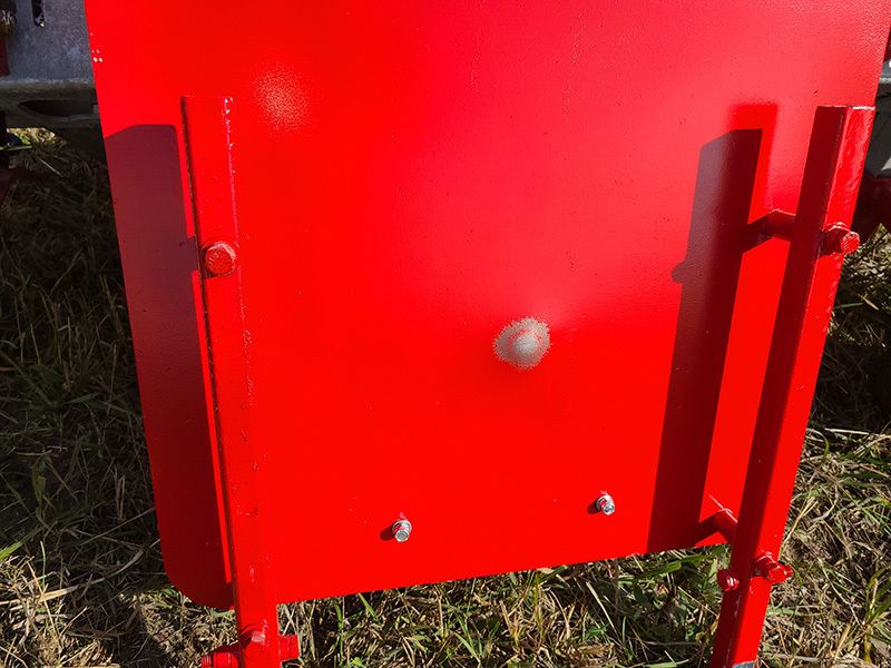 Rologard Ballistic Shield, zero pierce, did not penetrate shield.