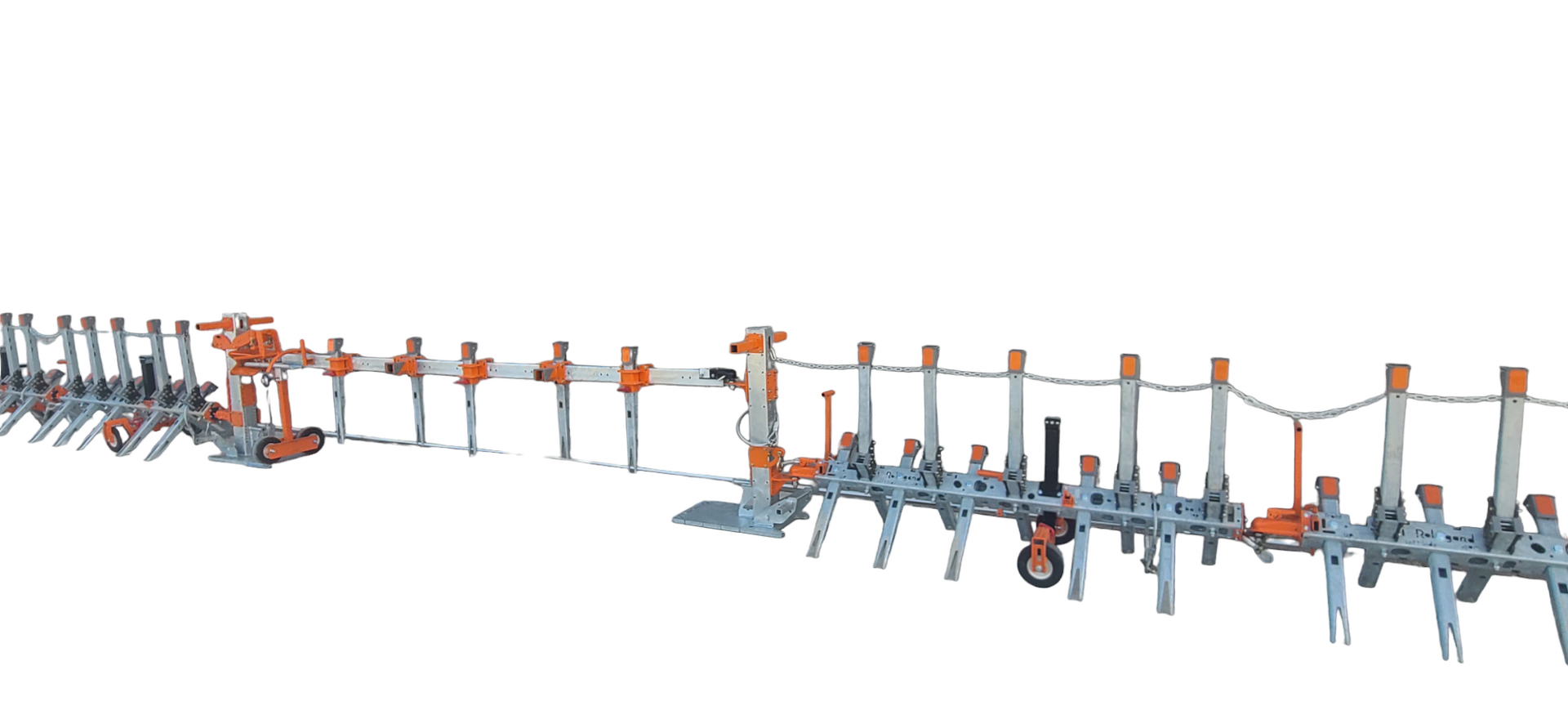 Anchoring cable cover guard (supplied by others).