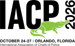 IACP 2026 conference logo with green panther, October 24–27 in Orlando, Florida