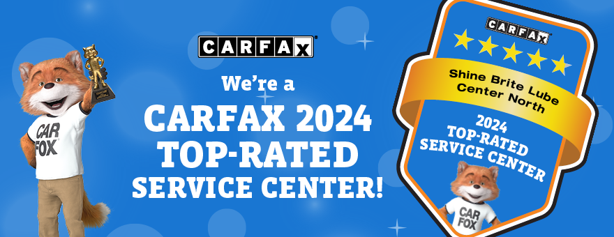 Shine Brite is a CarFax top rated service center in 2024