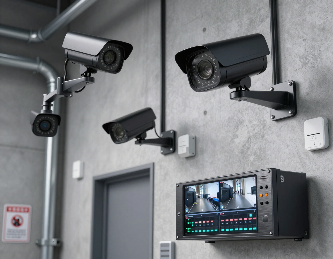 Sistema de CCTV y alarmas