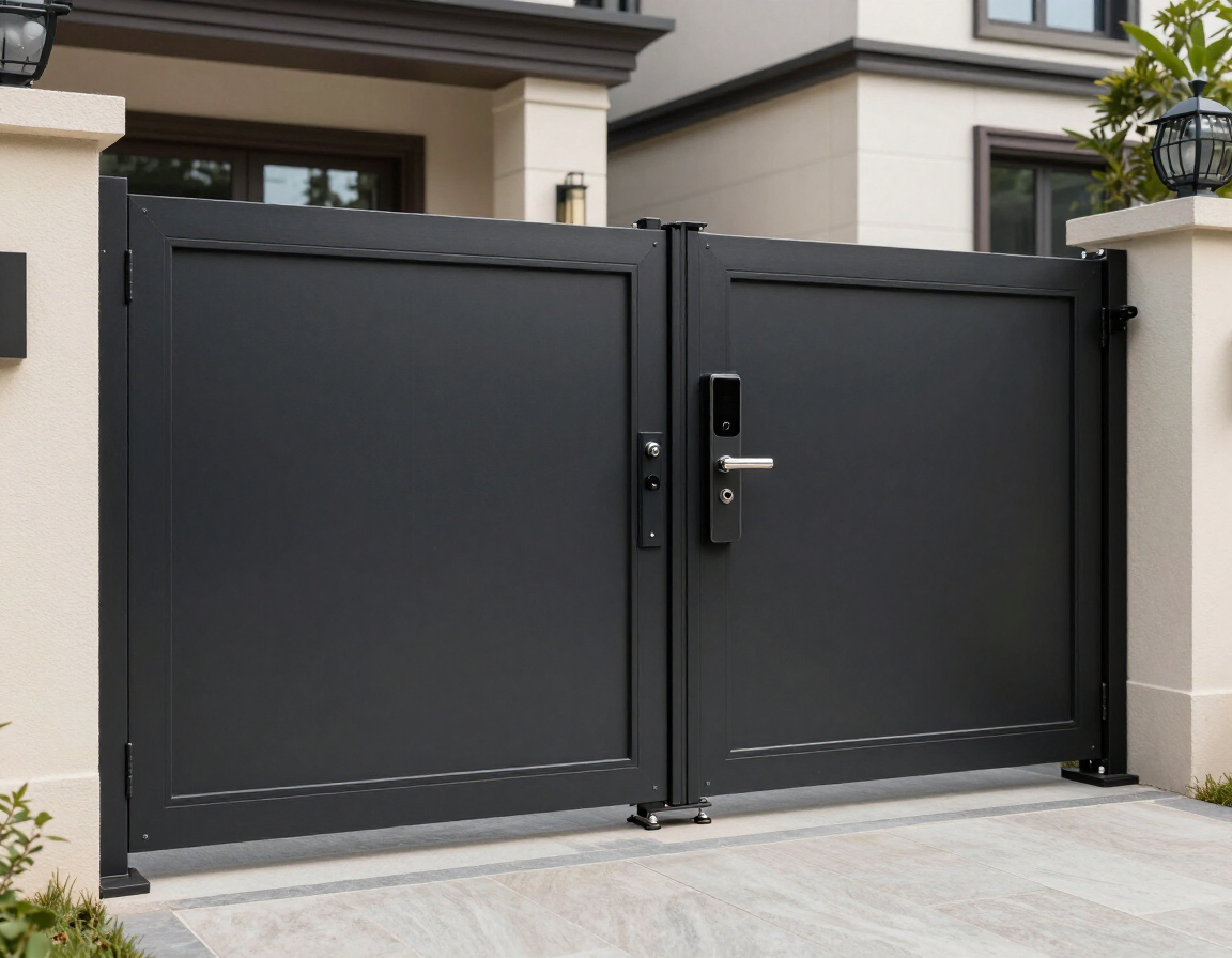 Portón eléctrico residencial