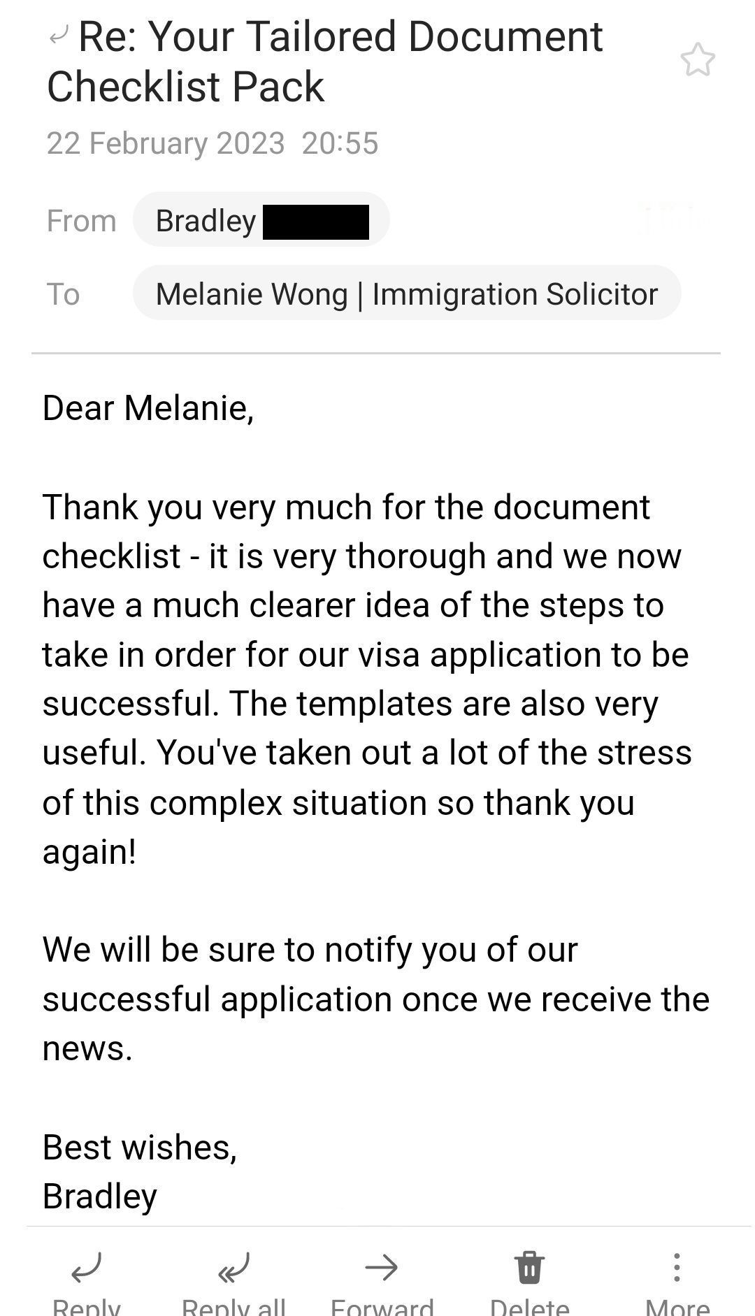 spouse visa extension cover letter sample