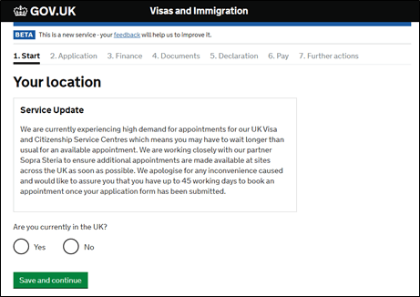 Spouse Visa UK Online Form