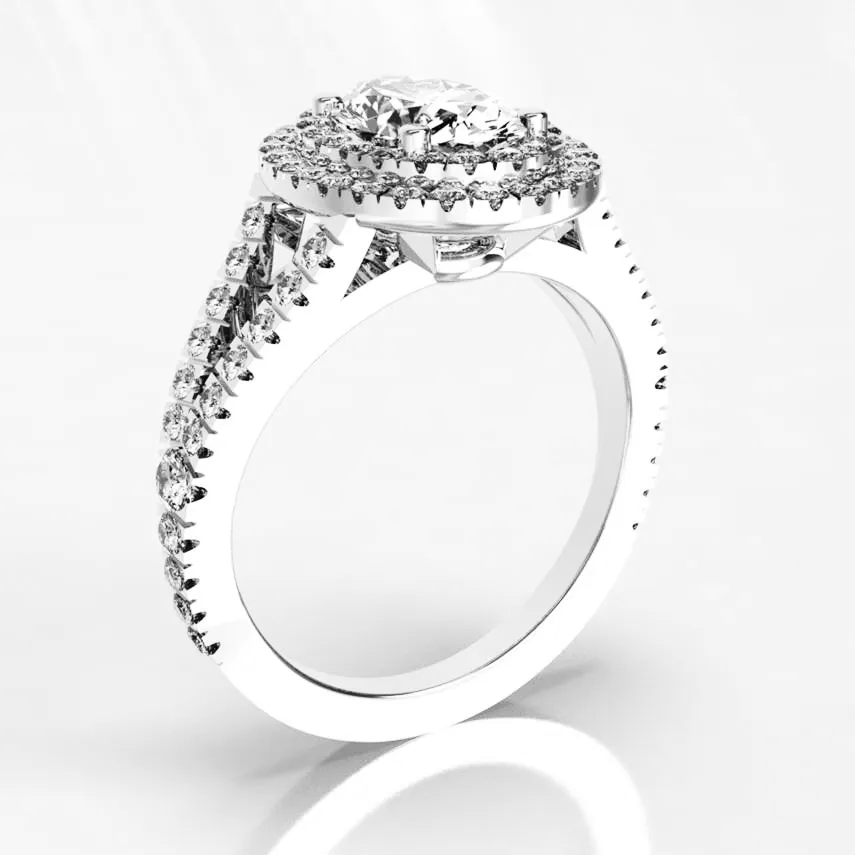 diamond bespoke engagement ring