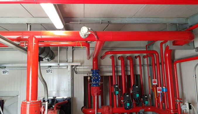 distribuzione rete idranti