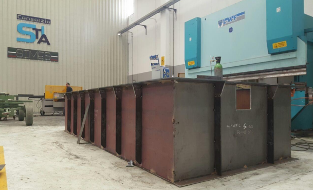 vasche in acciaio hardox