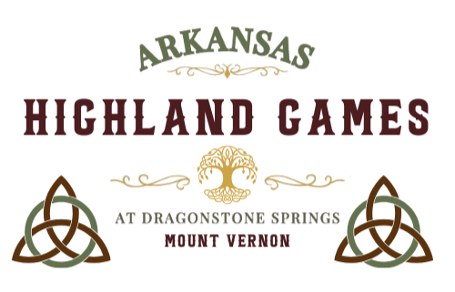 The logo for the arkansas renaissance festival at dragonstone springs