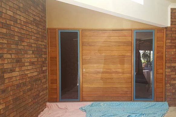 Wood Pivot Door 2 — Coastal Design Joinery form Custom Doors in Coffs Harbour, NSW