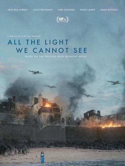 a movie poster for all the light we cannot see