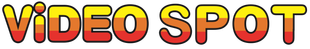 a video spot logo that is yellow orange and red
