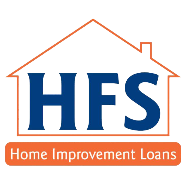 A logo of HFS Home Improvement Loans