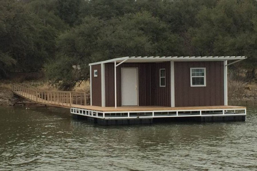 Floating Boat House