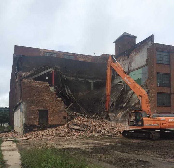 Local Demolition Project in Jamestown, NY