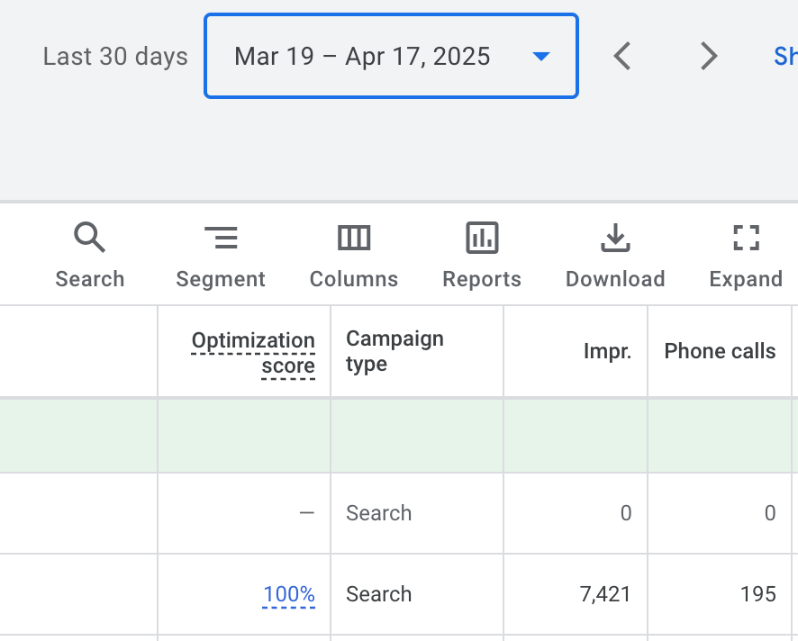 Client Results - 195 Calls in 30 Days - Houston