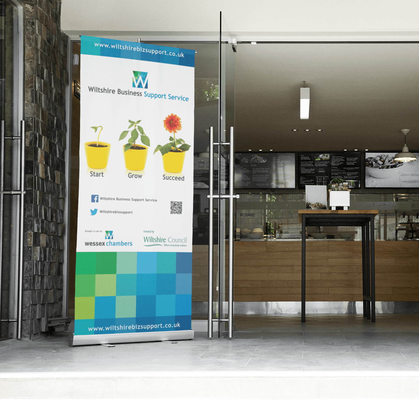 ROLLER BANNER DESIGN & PRINT