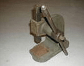 old small arbor press