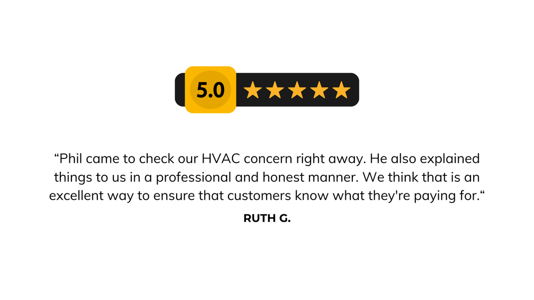 “Phil and his crew were knowledgeable, friendly, helpful, and professional. They were punctual. I recommend them for handling your HVAC needs. Thanks, Phil.“ - Martin H. Client Review