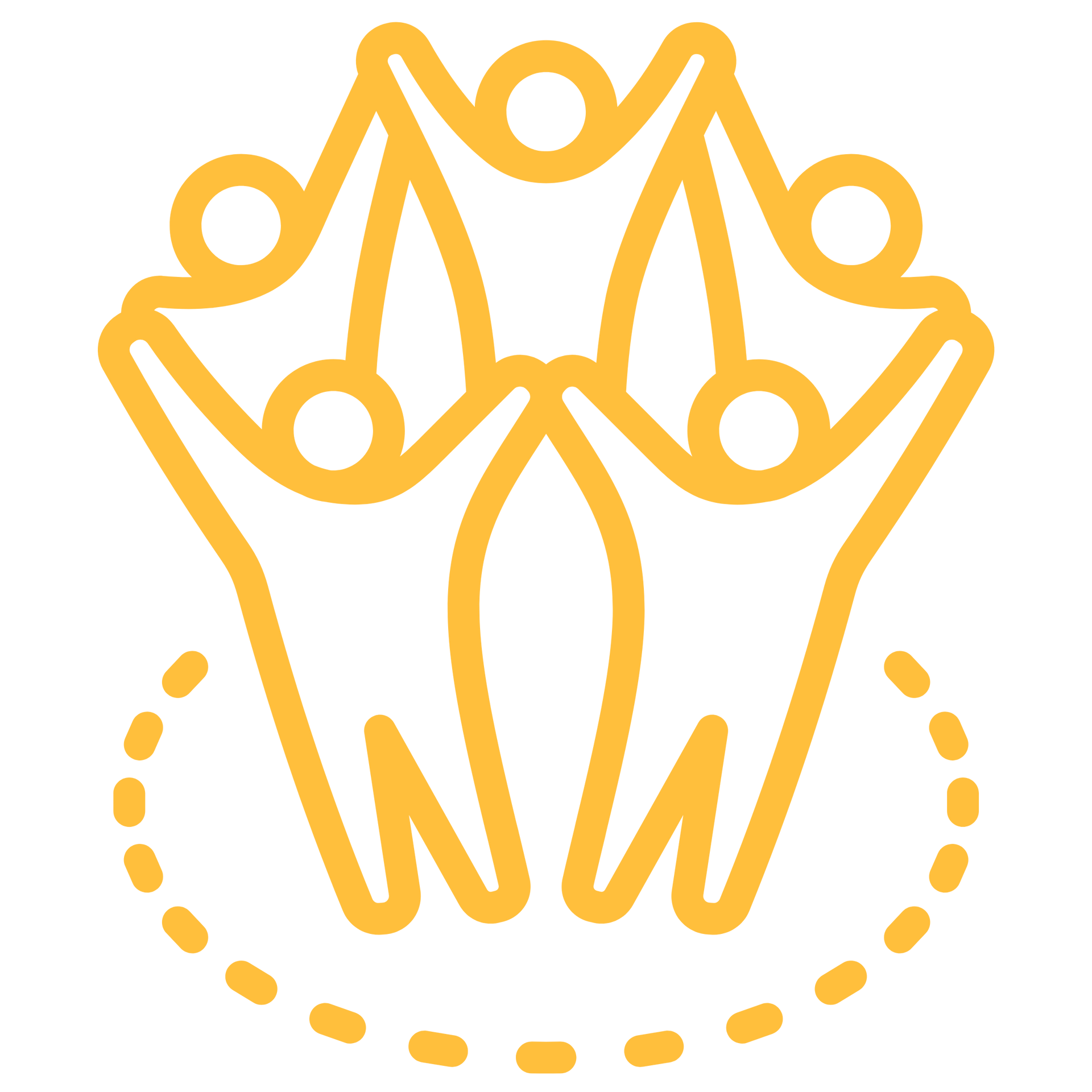 People Holding hands in a circle icon