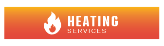 A logo for heating services with a fire on it