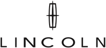 A black and white lincoln logo on a white background.