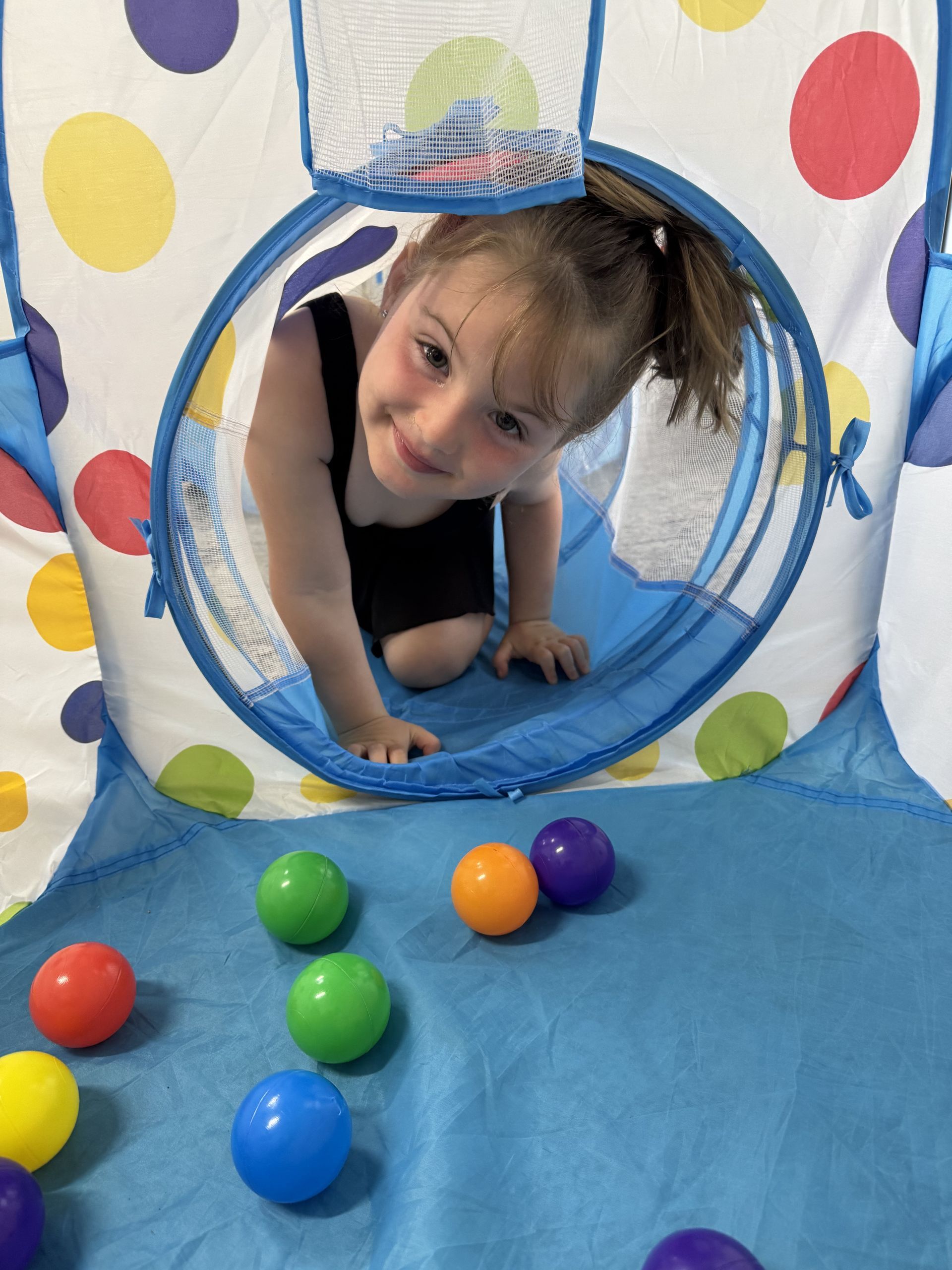 Two Young Girls in Colourful Dance Costumes — Mc Dynamic Studios in Currajong, QLD