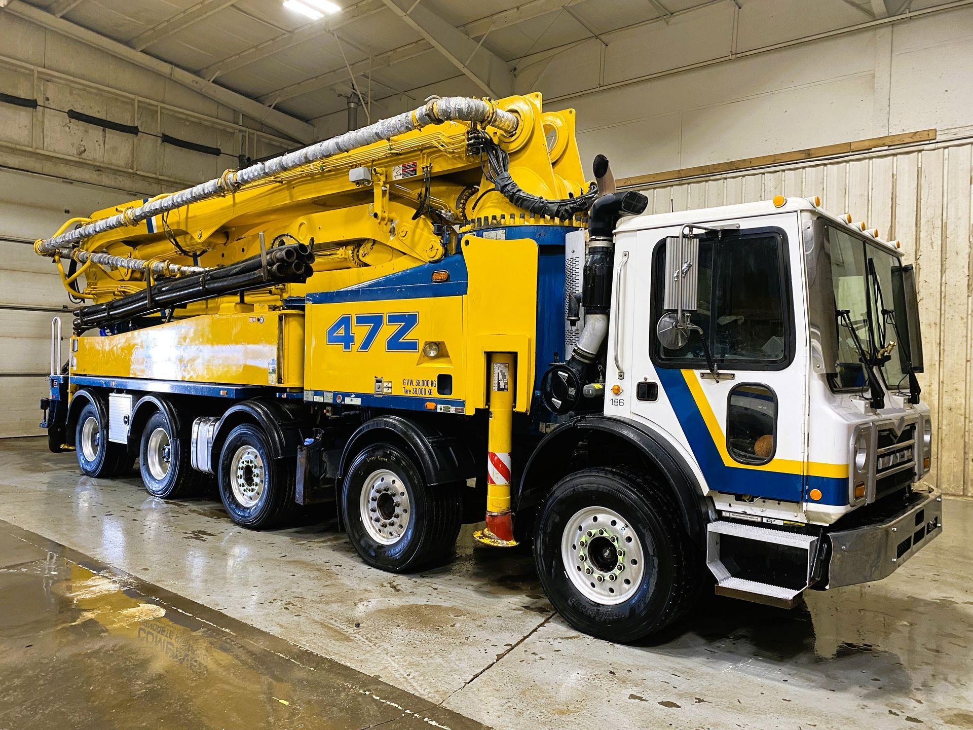 used 2014 Putzmeister 47m concrete pump for sale