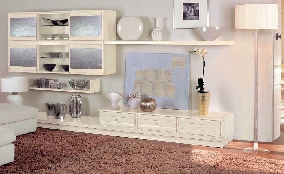 Mobili bianchi per il soggiorno