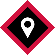 icon of the red and white Friulian wine cellar headquarters