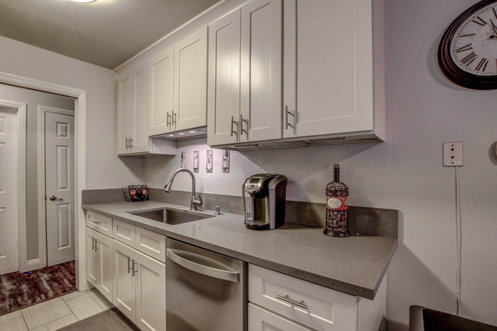 interior view of the kitchen