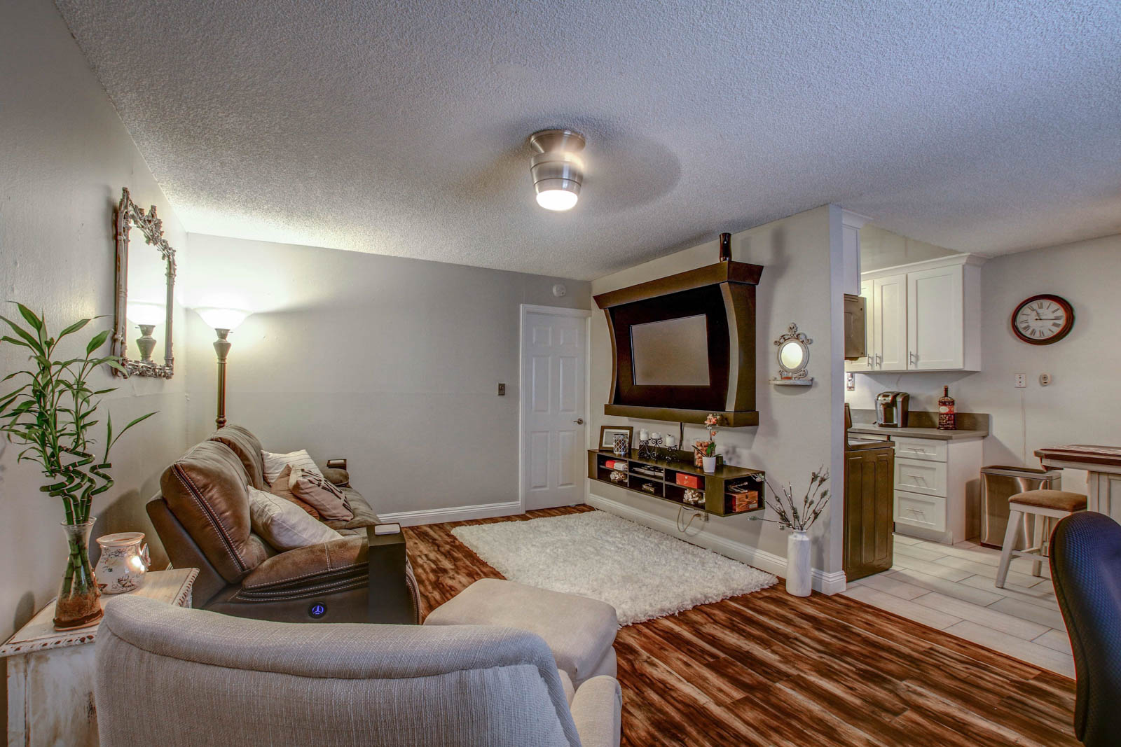 interior view of the living room