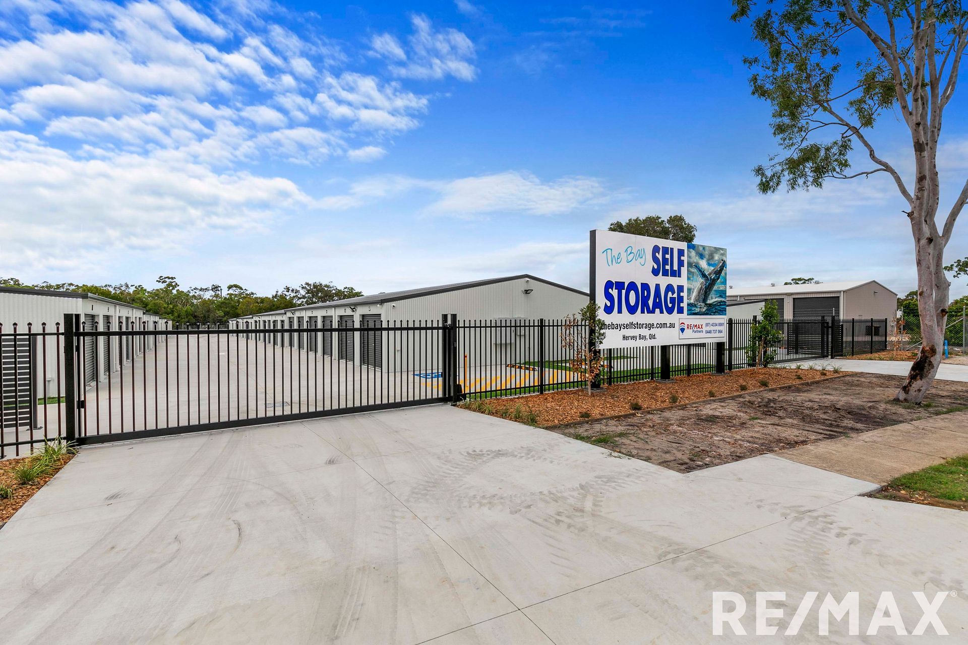 Closer Look Of A Storage Facility