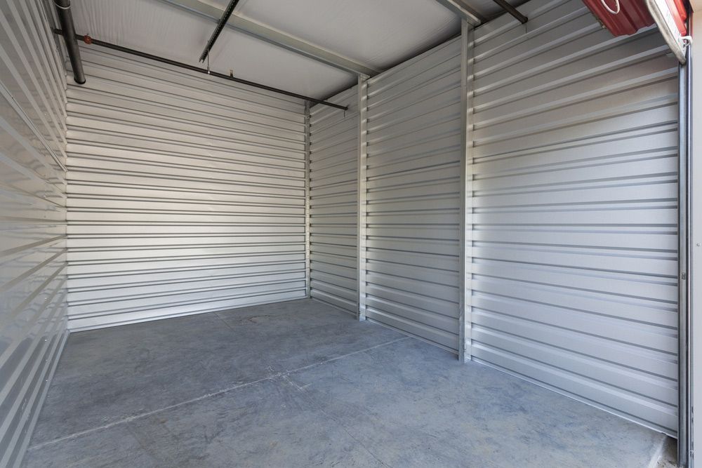 Inside View Of A Storage Unit