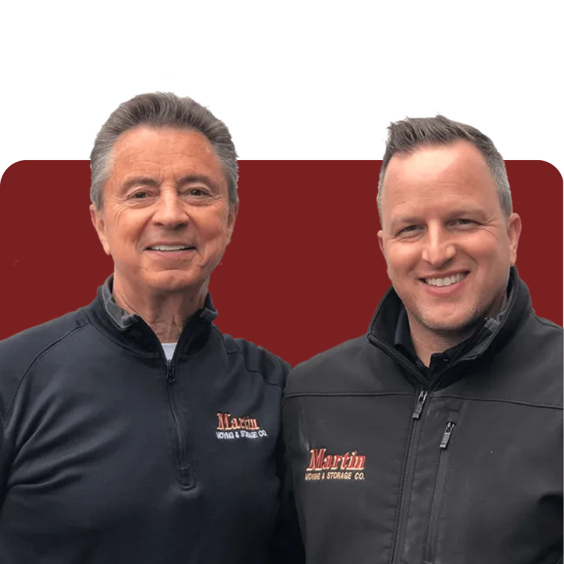 Phil and William Martin - Owners of Martin Moving & Storage