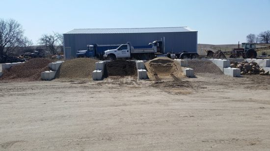 Rock and Cement — Witte Bros Excavating Inc in Faribault, MN