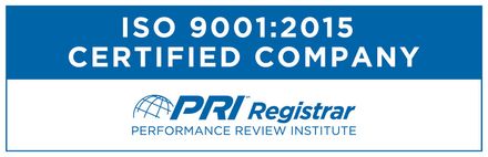 A blue logo for platinum registration inc.