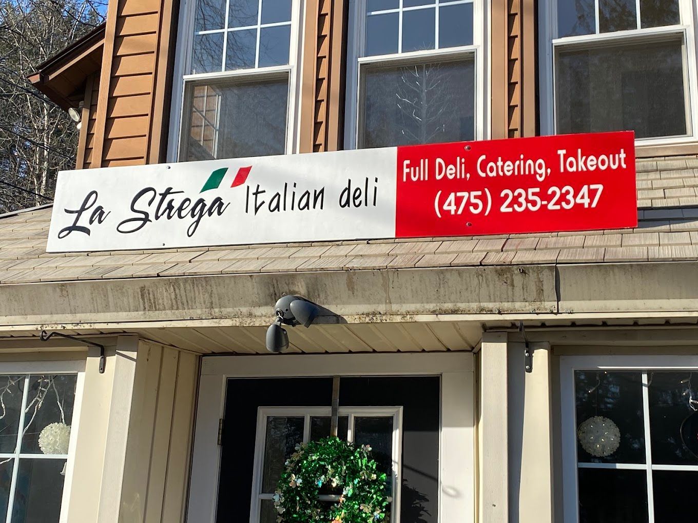 La strega italian deli is a full deli catering takeout restaurant