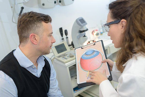 Man With Symptoms of Glaucoma — Your Ophthalmologist in Townsville, QLD