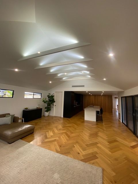 Electrician Builder at Work — Electricians In Thirroul, NSW