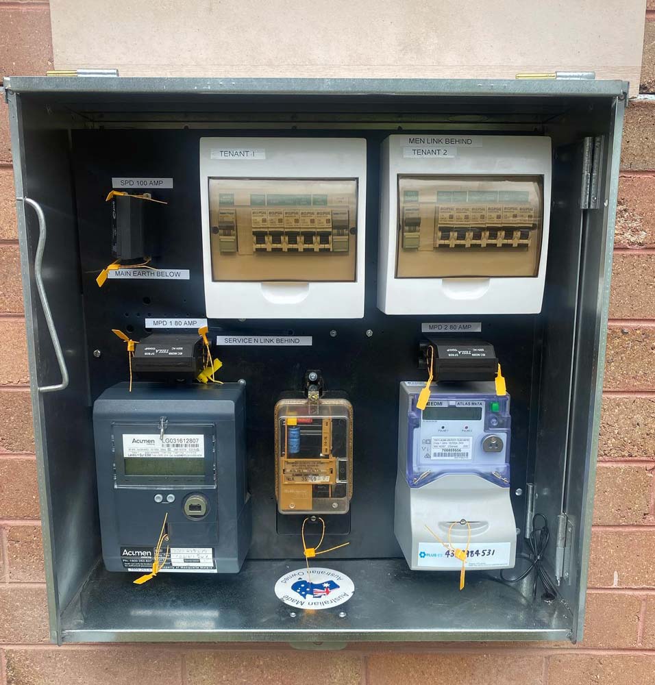 Outdoor Electrical Setup — Electricians In Fairy Meadow, NSW