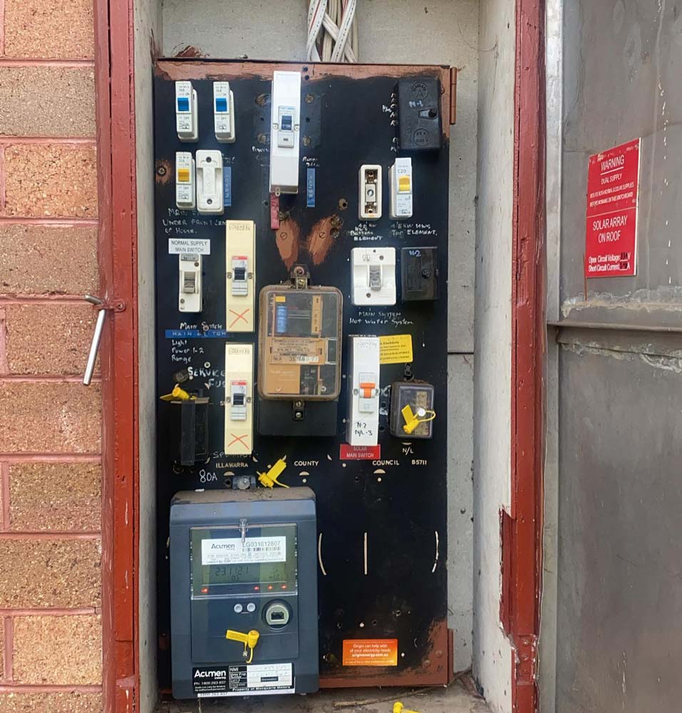 Outdoor Fuse Box — Electricians In Fairy Meadow, NSW
