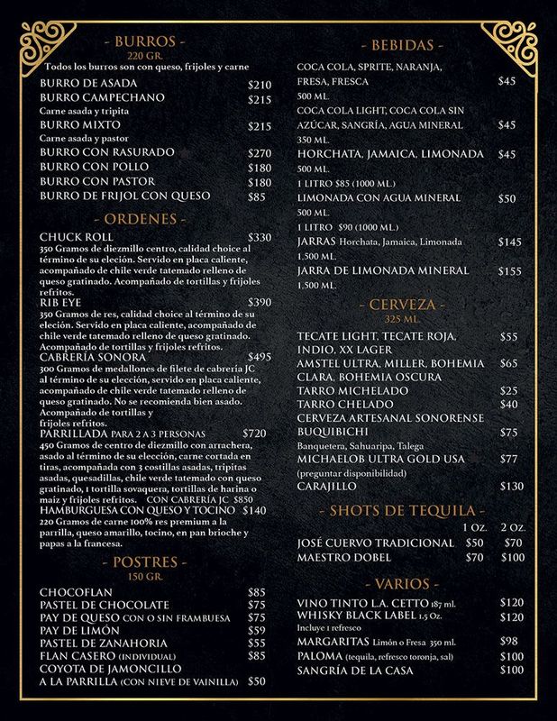  LA SALSA ASADOR SONORENSE