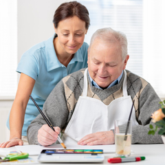 Alzheimers Care — Taking Care of Senior With Alzheimer's in Lakewood, CA