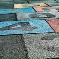 Hopscotch Rubber Playground Flooring - Recycled Tire in Baltimore, MD