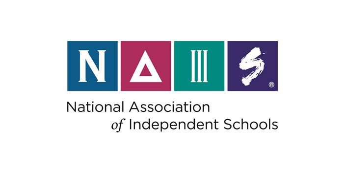 NAIS logo: colorful blocks spelling out NAIS with organization name below.