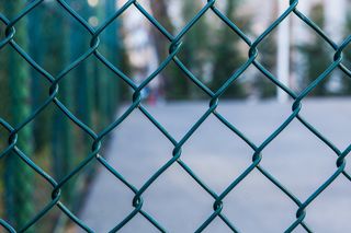 Green Chain Link Fence — Mobile, AL — Mobile Fence